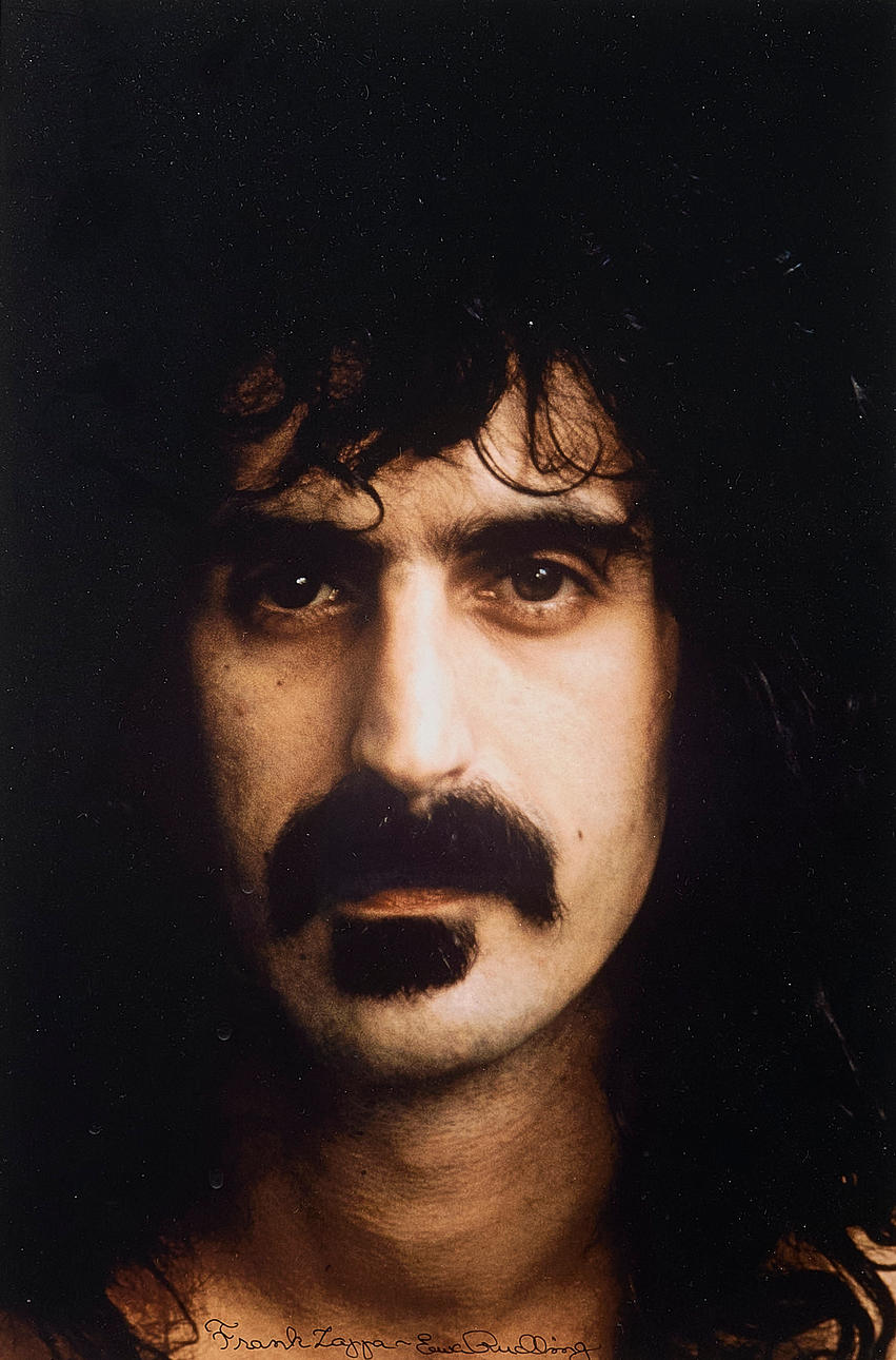 EWA RUDLING. Fotografisk bild. Frank Zappa, C-print. Signerad