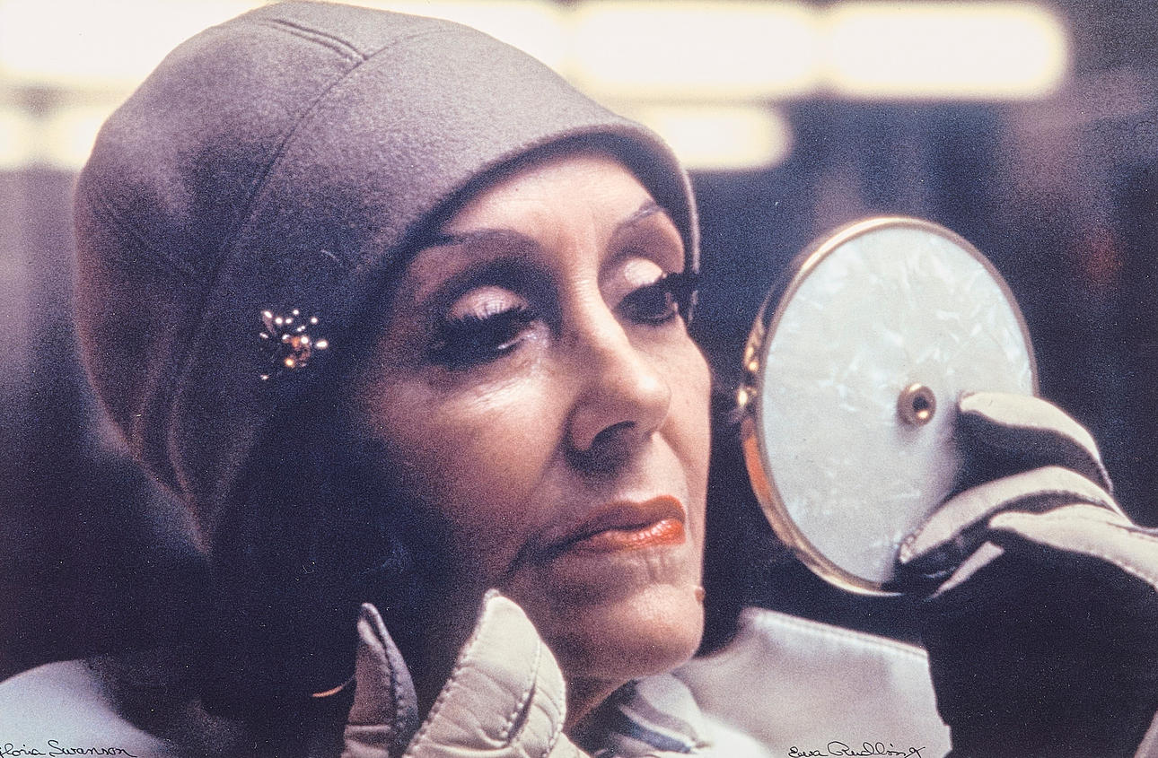 EWA RUDLING. Fotografisk bild. Gloria Swanson, C-print, Signerad