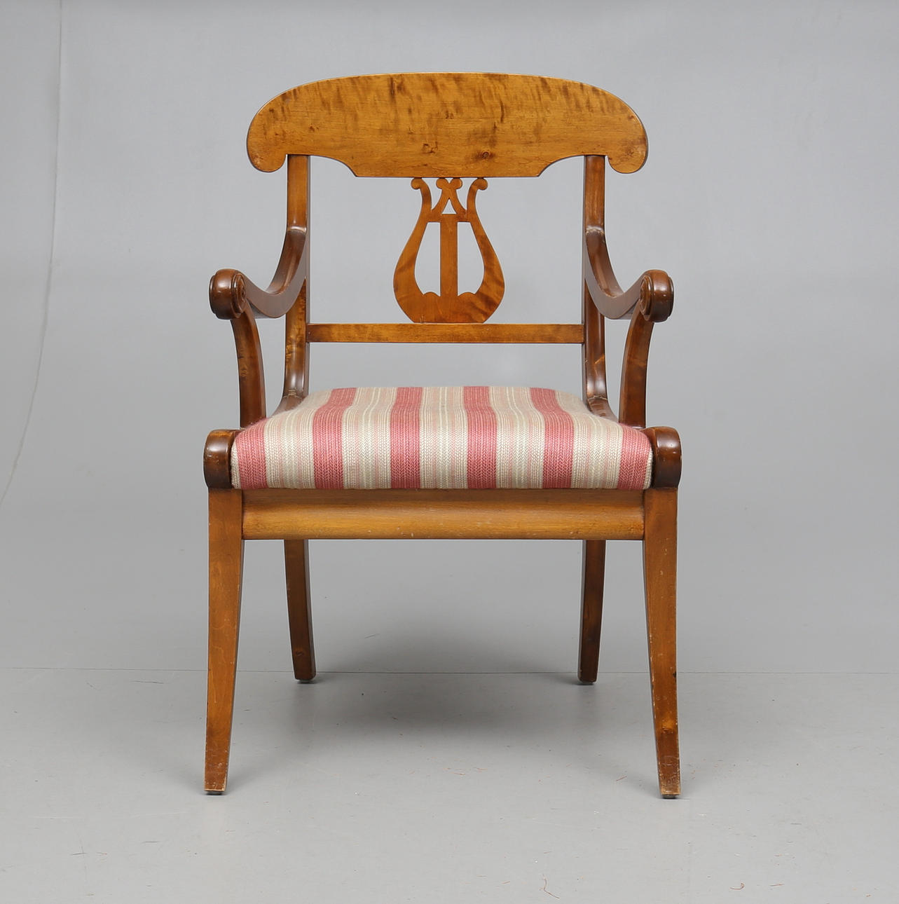 KARMSTOL, karl-johanstil, 1800-talets andra hälft.