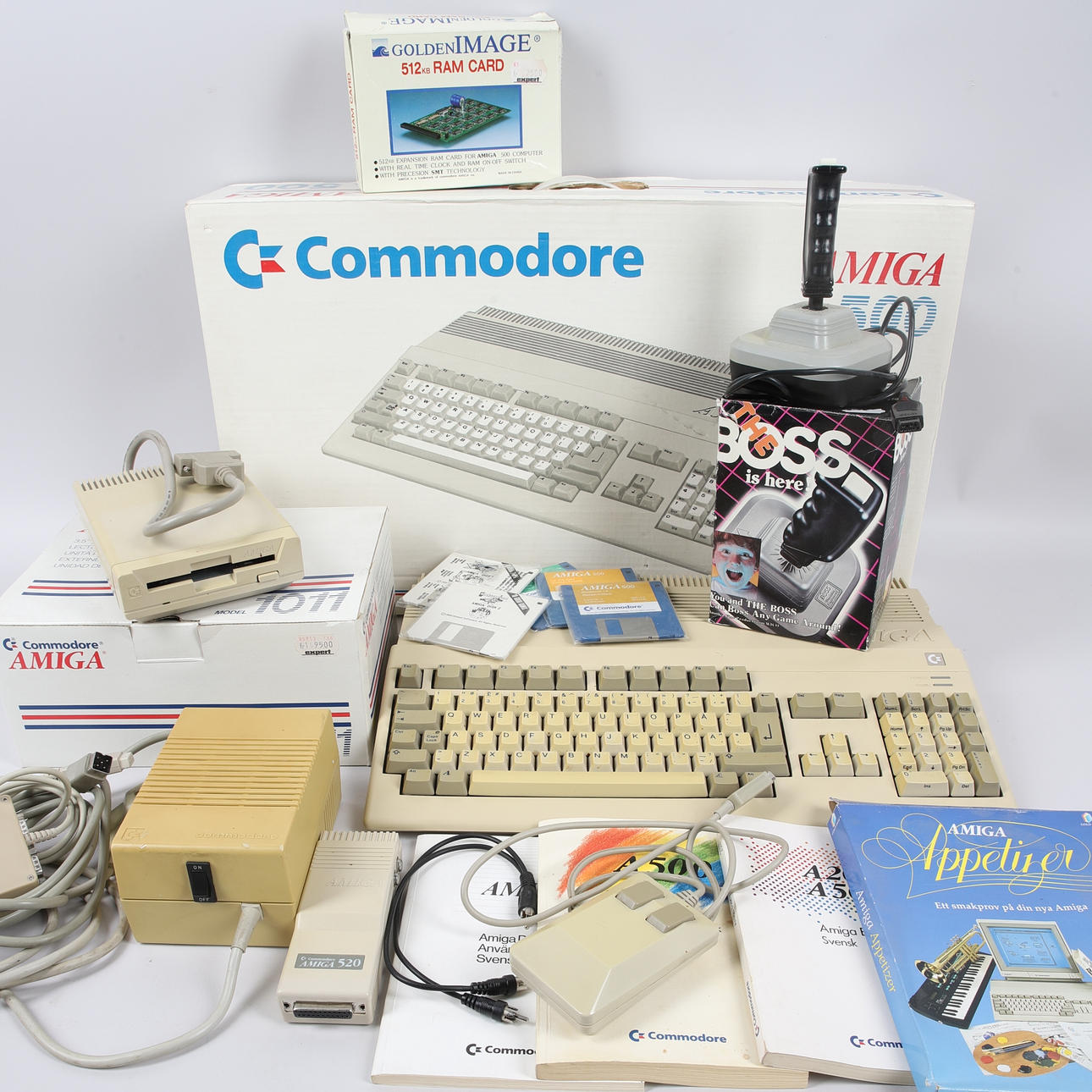 COMPUTER, with accessories, 