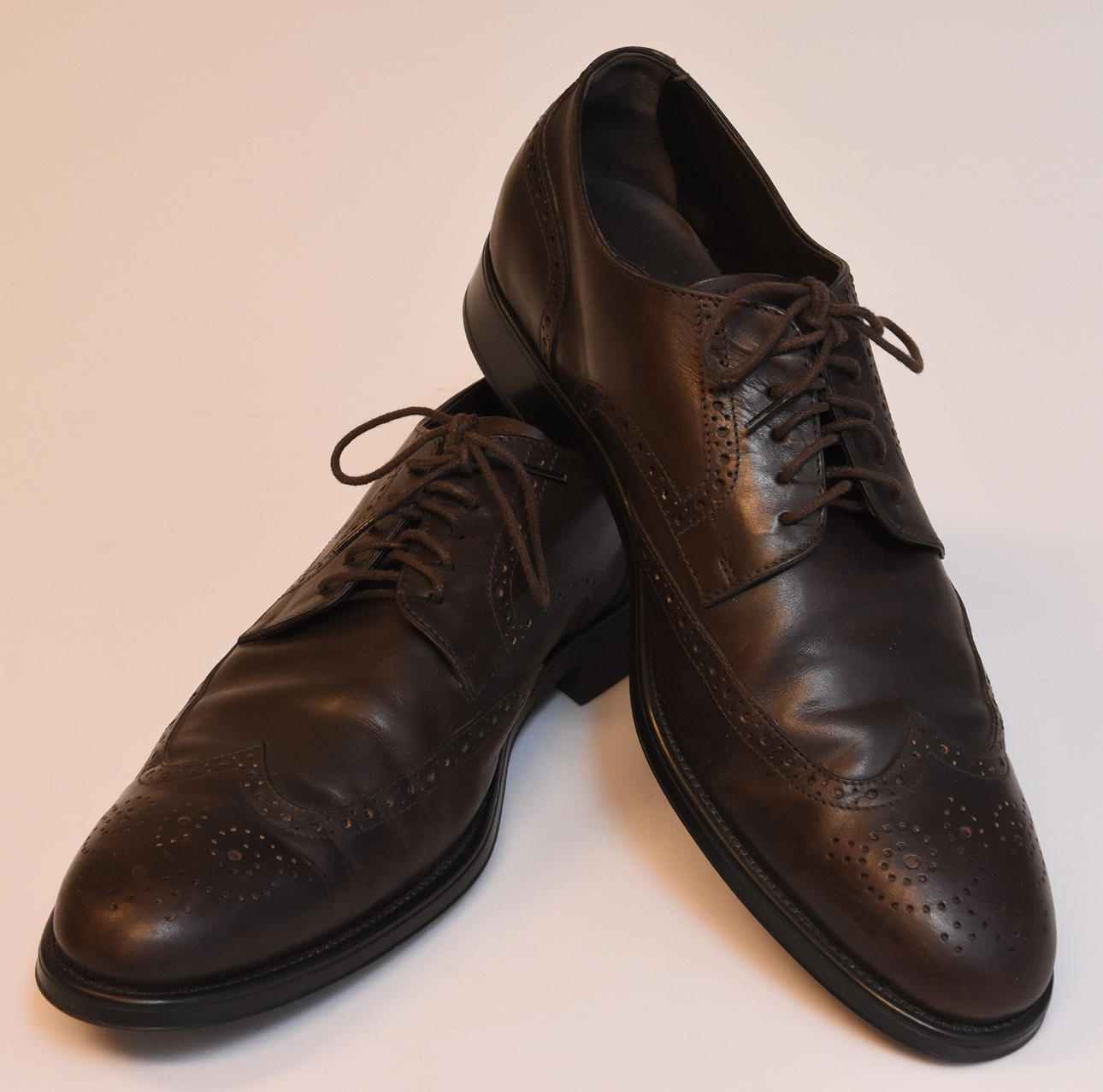 HERRENSCHUHE, Leder Tods.