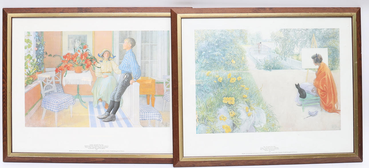 CARL LARSSON. Print after.