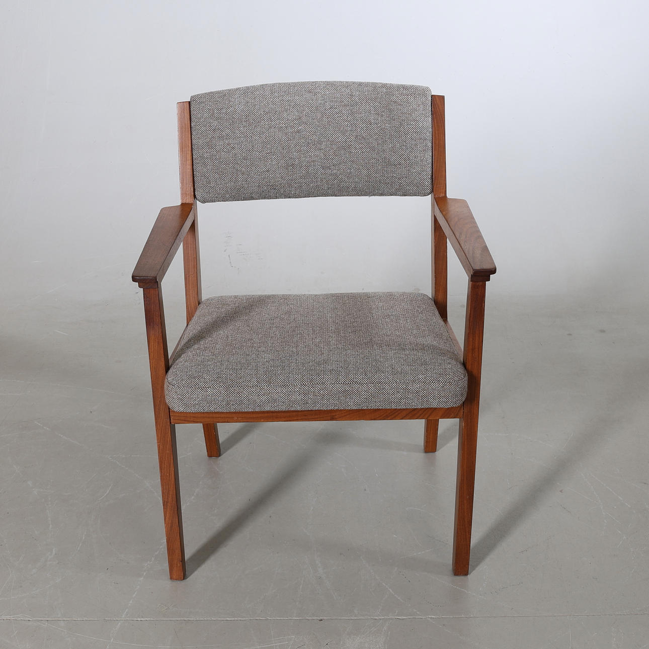 Armchair, oak, Denmark, 20th century.