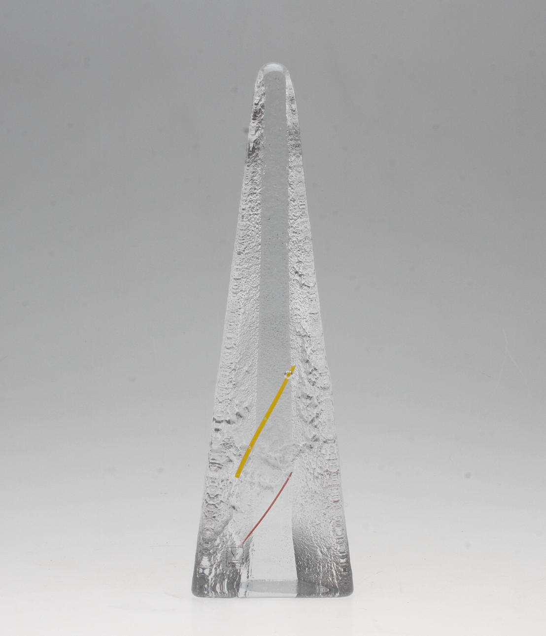 SKULPTUR, glas, Johansfors, etikettmärkt.