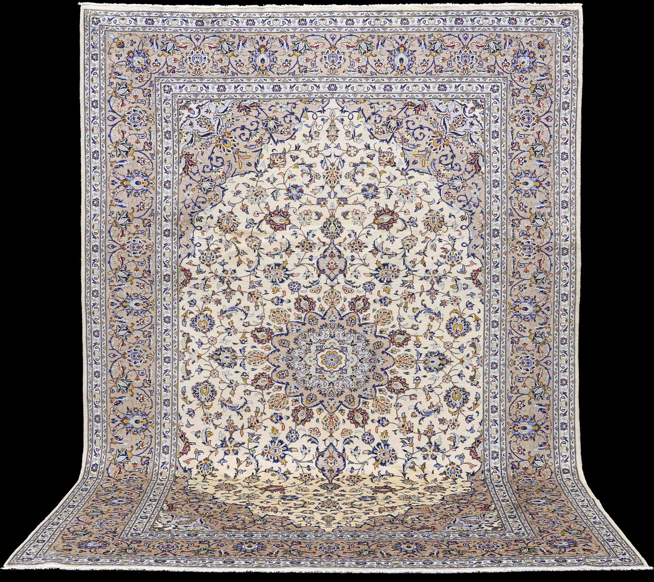 MATTA, persisk, ljus keshan, (fine) 345 x 245 cm.