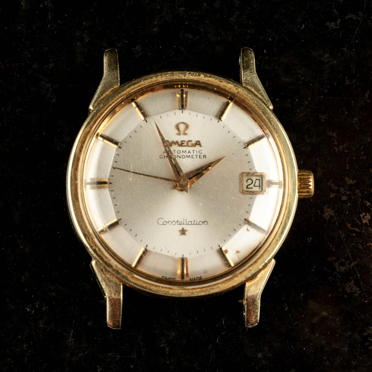 WRISTWATCH. Omega Constellation Automatic Pie-Pan 1962.