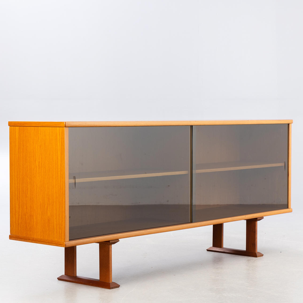 Dyrlund, display cabinet in teak, Denmark.