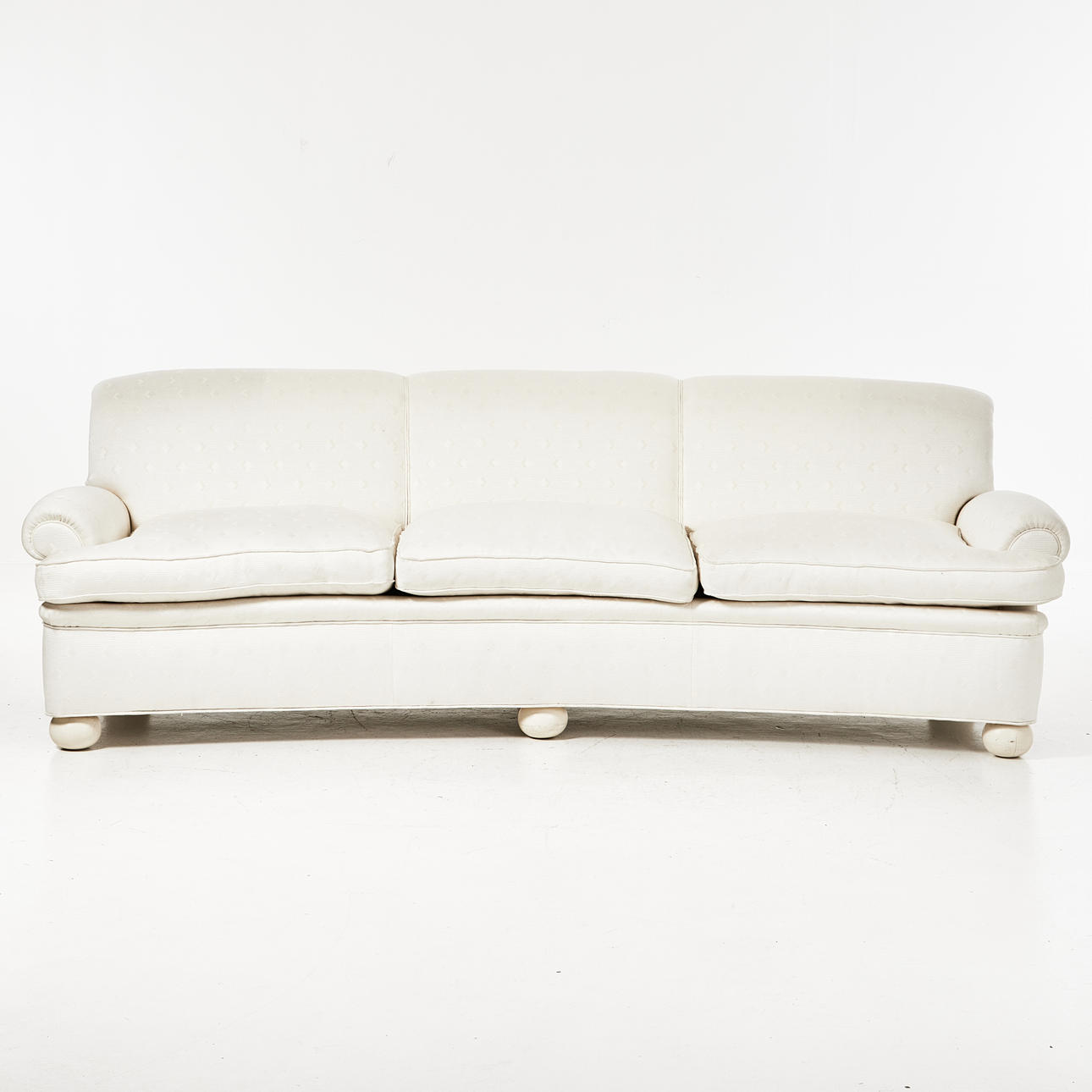SOFA, light textile upholstery, contemporary.