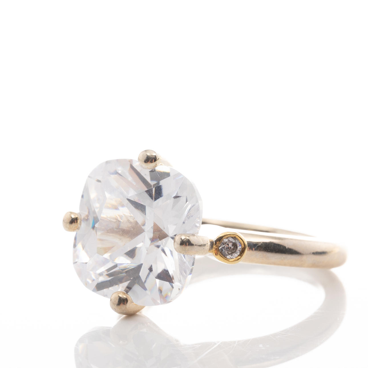 RING, Sterlingsilver, Cubic zirkoner.