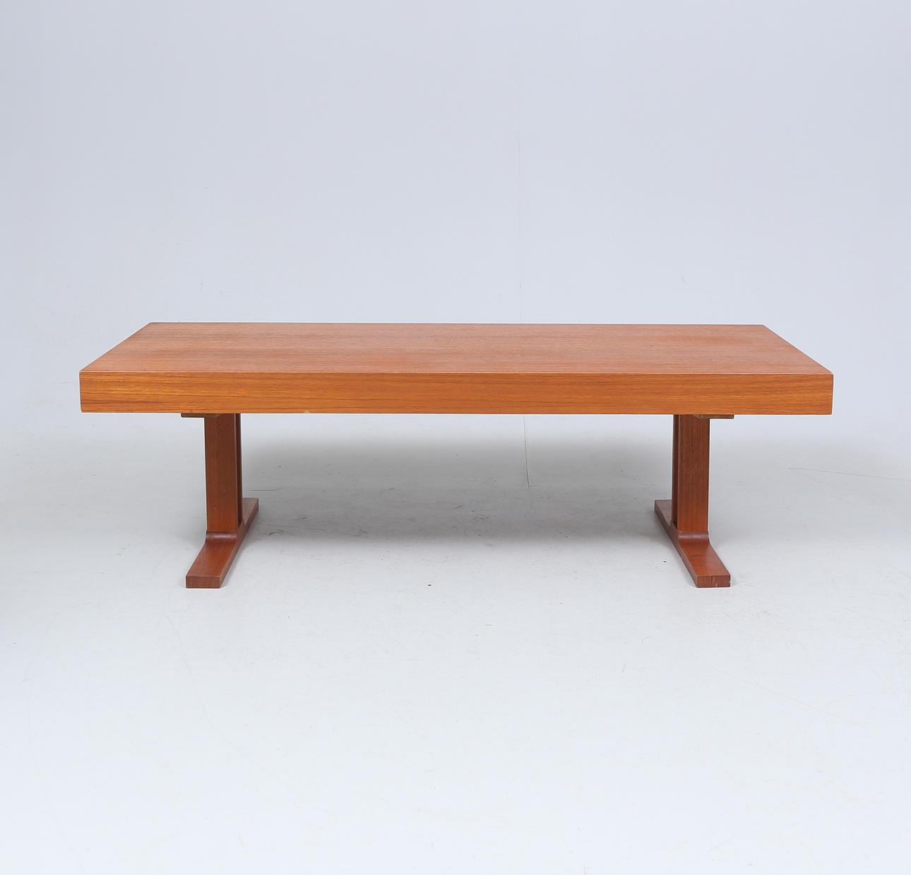 COFFEE TABLE, hardwood, 1970s.