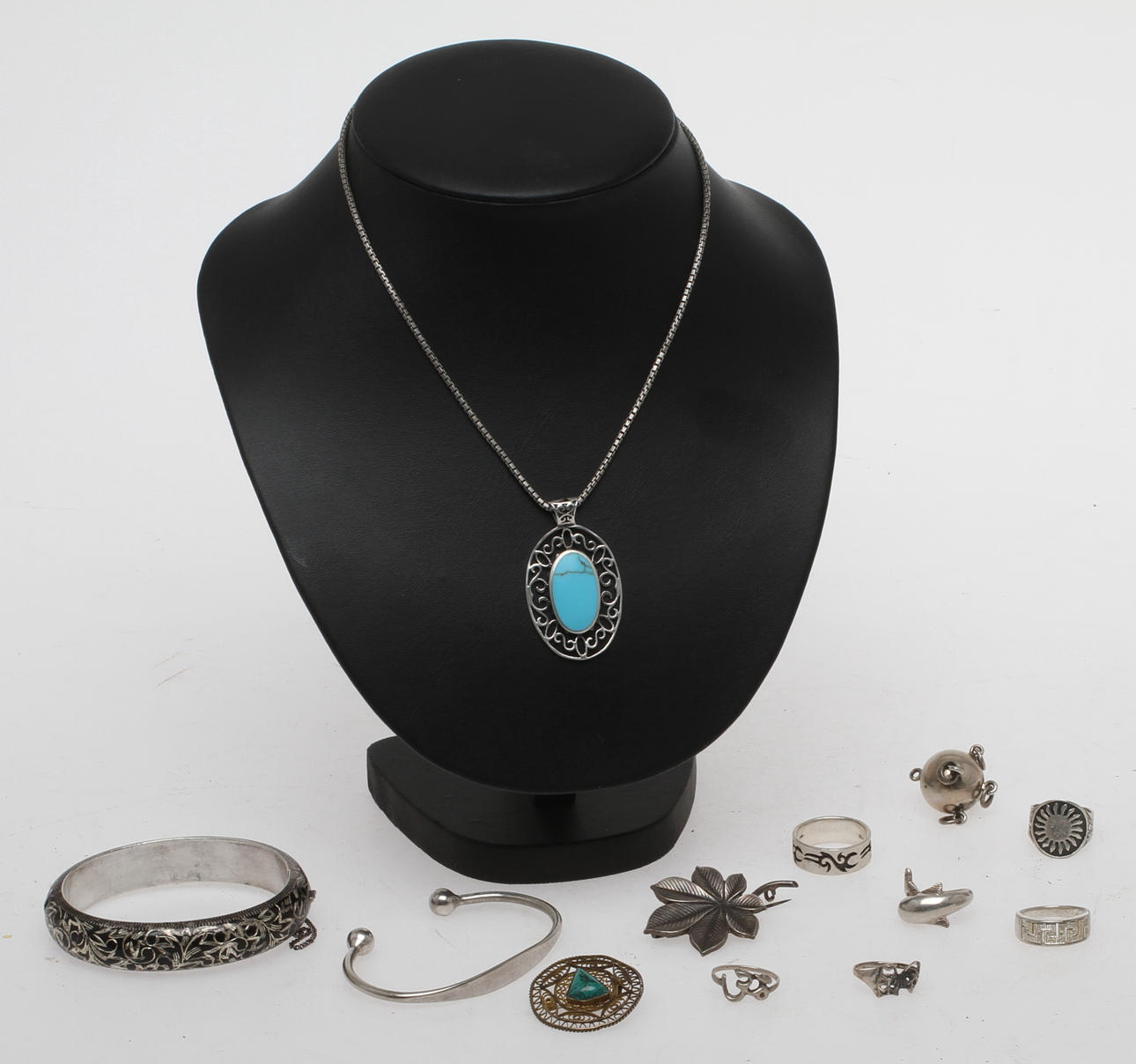 SMYCKEN silver, 12 delar, 1900-tal.