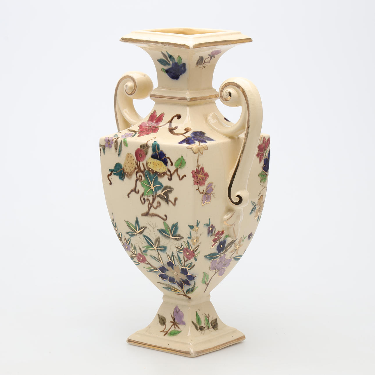 VASE, faience, Rörstrand.