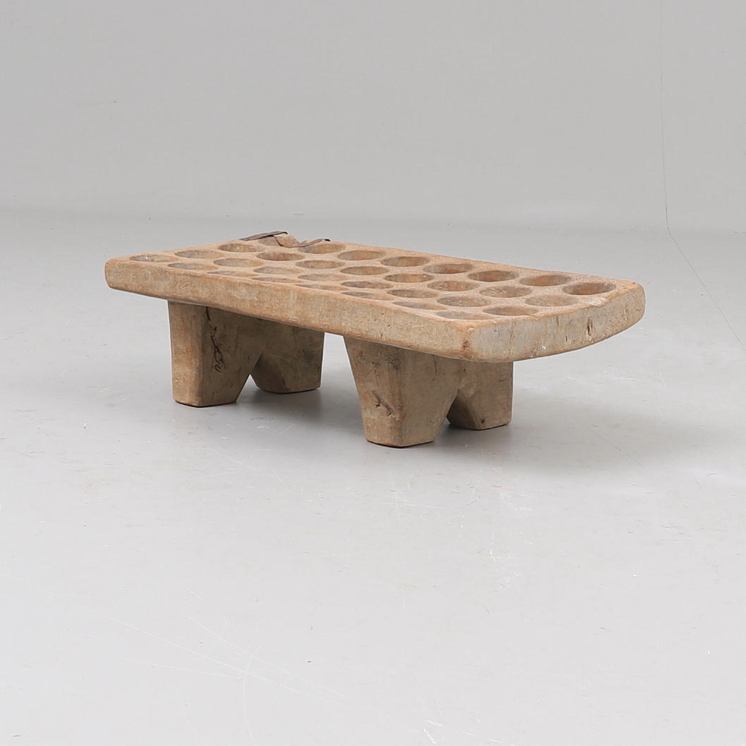 AFRICAN BOARD GAME, wood.