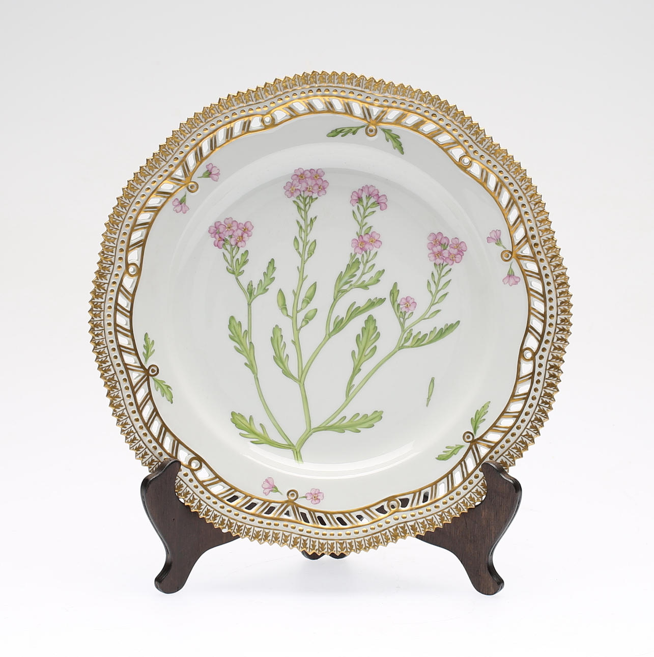 TALLRIK, porslin, "Flora Danica", Royal Copenhagen, Danmark, 1900-talets mitt.