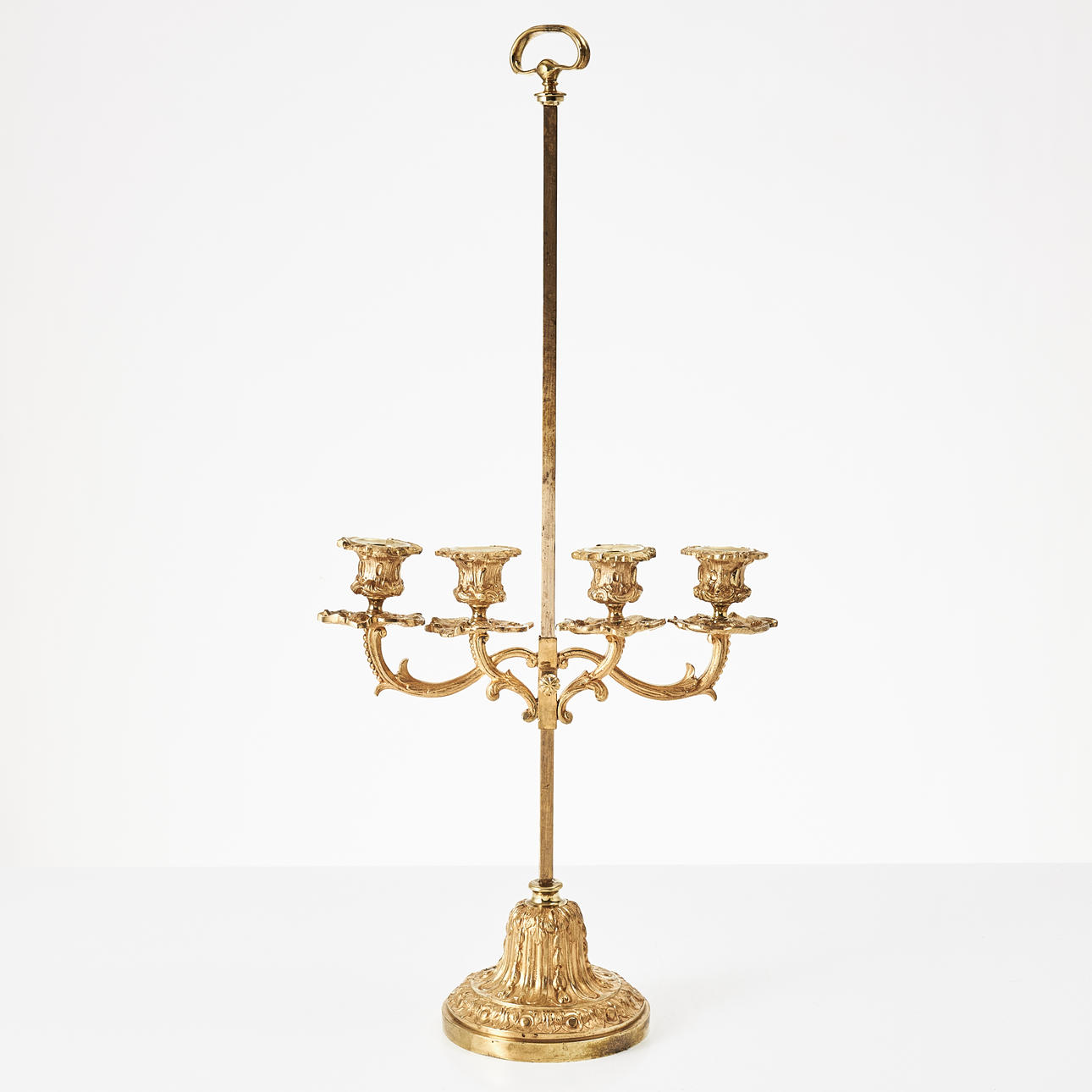 READING CANDLESTICK, Restoration, France.