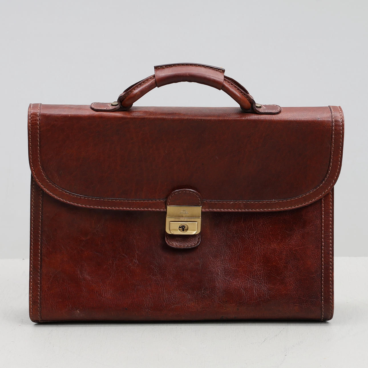 BAG/BRIEFCASE, leather, The Bridge.
