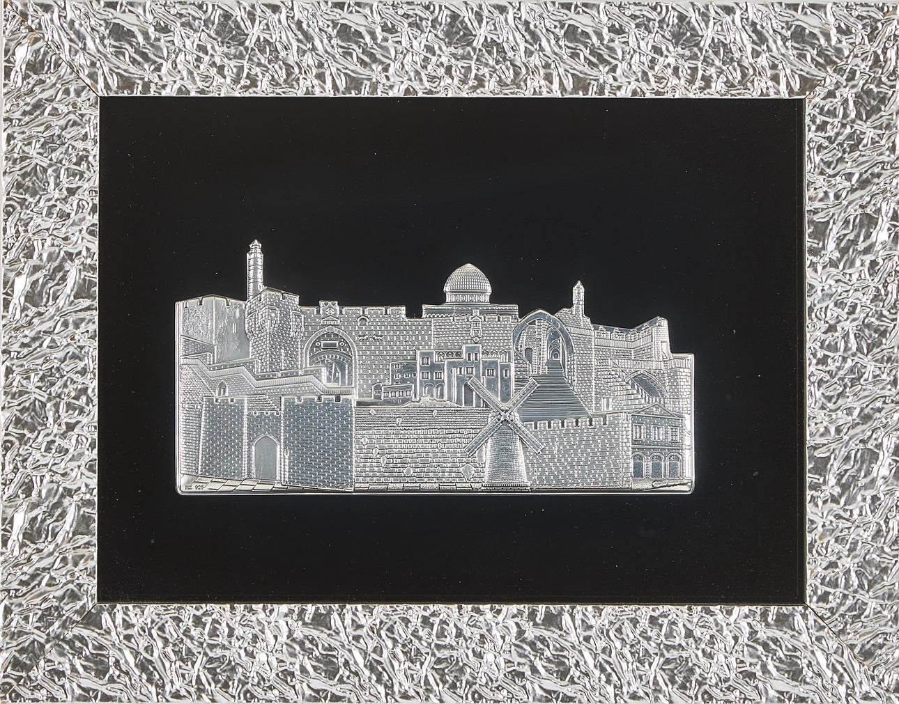 HAZORFIM, relief, sterling silver.