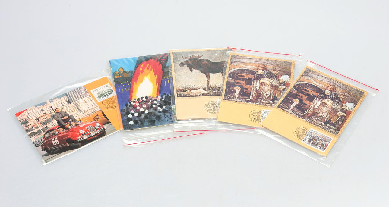 STAMP COLLECTION.