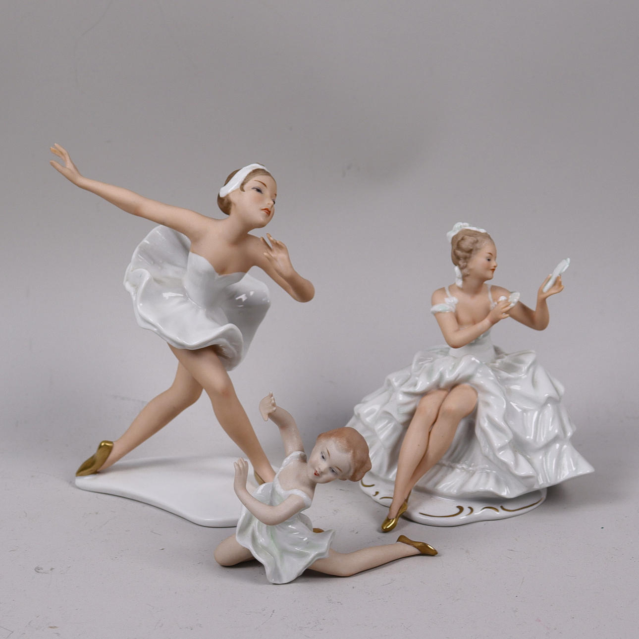 FIGURINES, Wallendorf, Germany, female models.