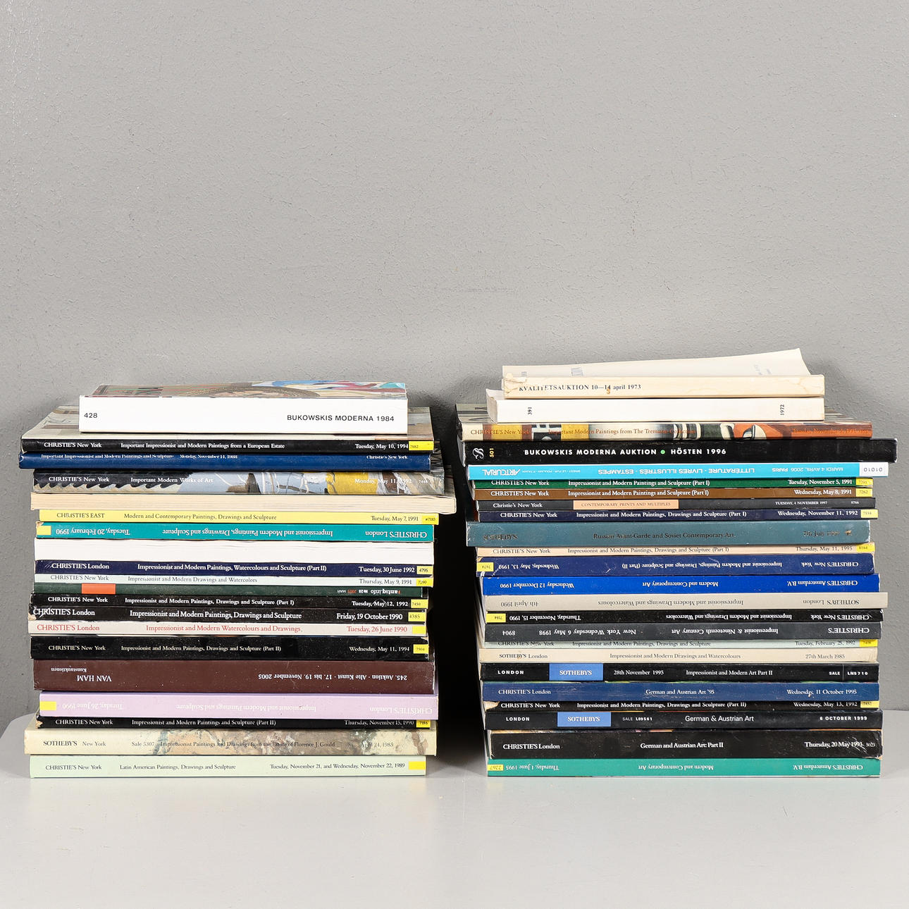 AUCTION CATALOGUES Christie's etc.