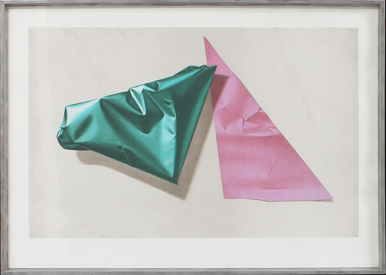 YRJÖ EDELMANN. färglitografi, sign o numr 5/150.