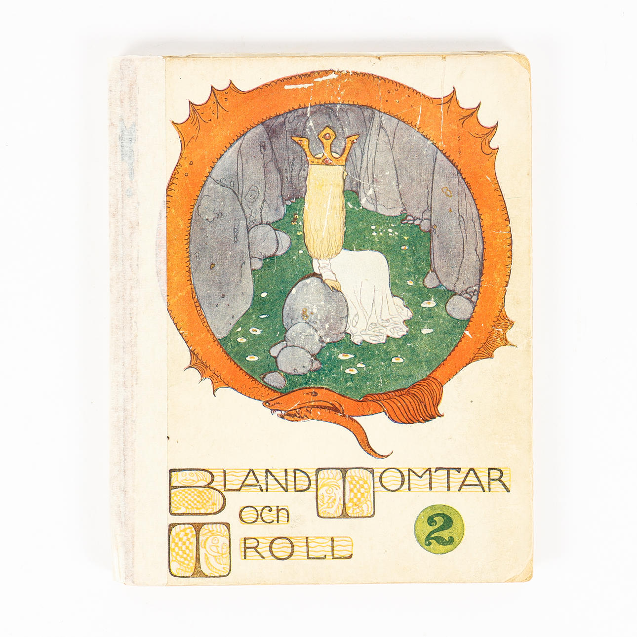 BOOK Bland Tomtar och Troll 2, 1908.