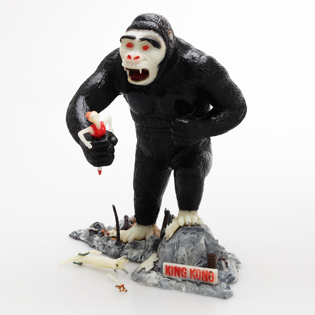 KING KONG, model figure, Aurora Plastics, 1960s.