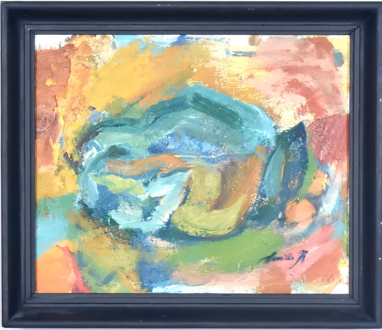 CAMILLA ROSBERG. Oil on canvas.