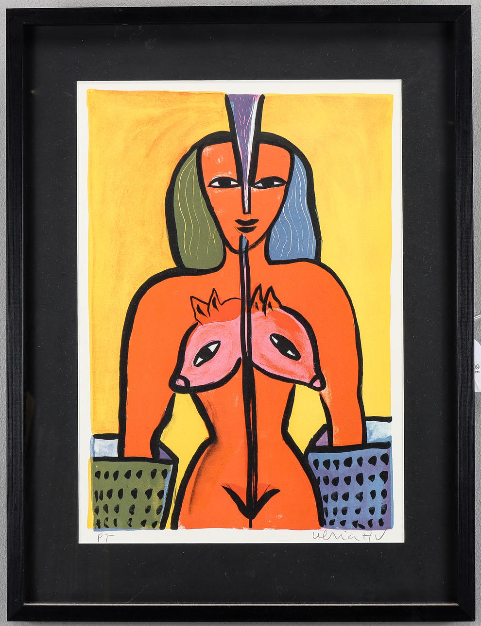 ULRICA HYDMAN-VALLIEN. Lithograph PT, signed.