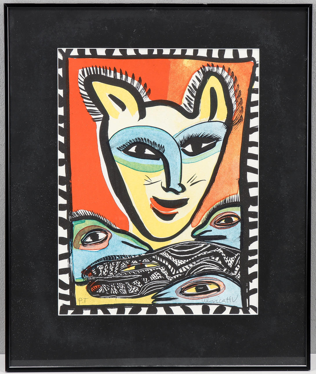 ULRICA HYDMAN-VALLIEN. Lithograph PT, signed.