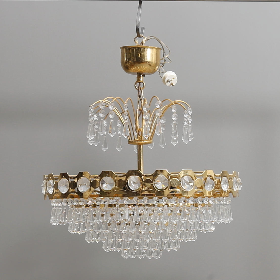 LJUSKRONA, plafondmodell, 1900-talets slut.