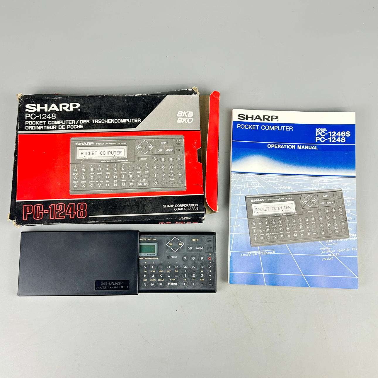 VINTAGE POCKET COMPUTER.