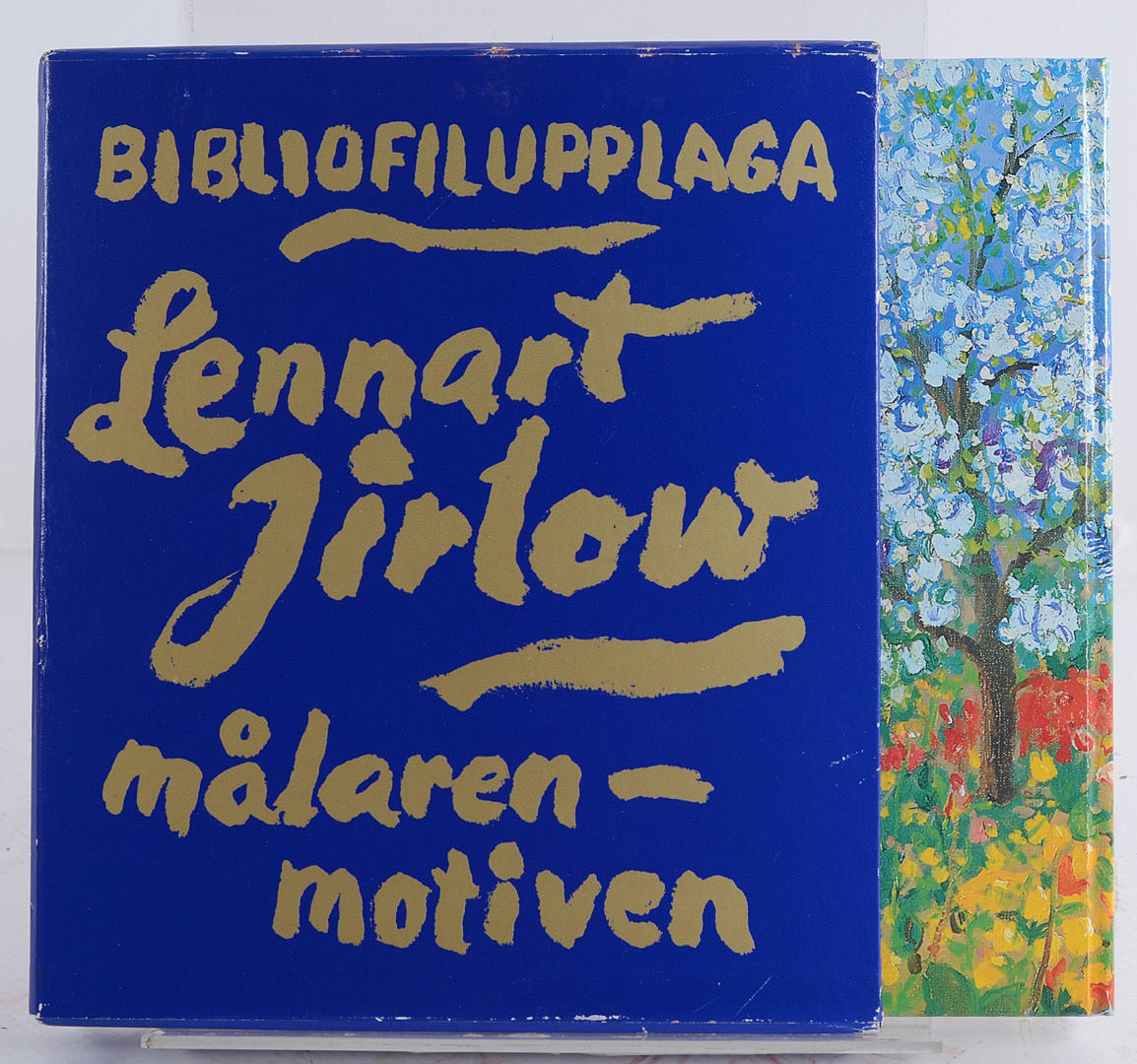 LENNART JIRLOW. Målaren – motiven, med signerad originalllitografi.
