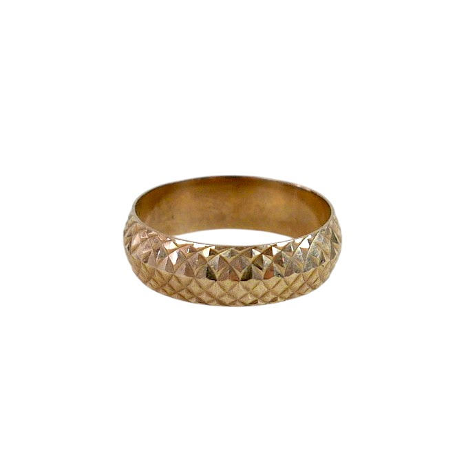 A 9CT GOLD RING.