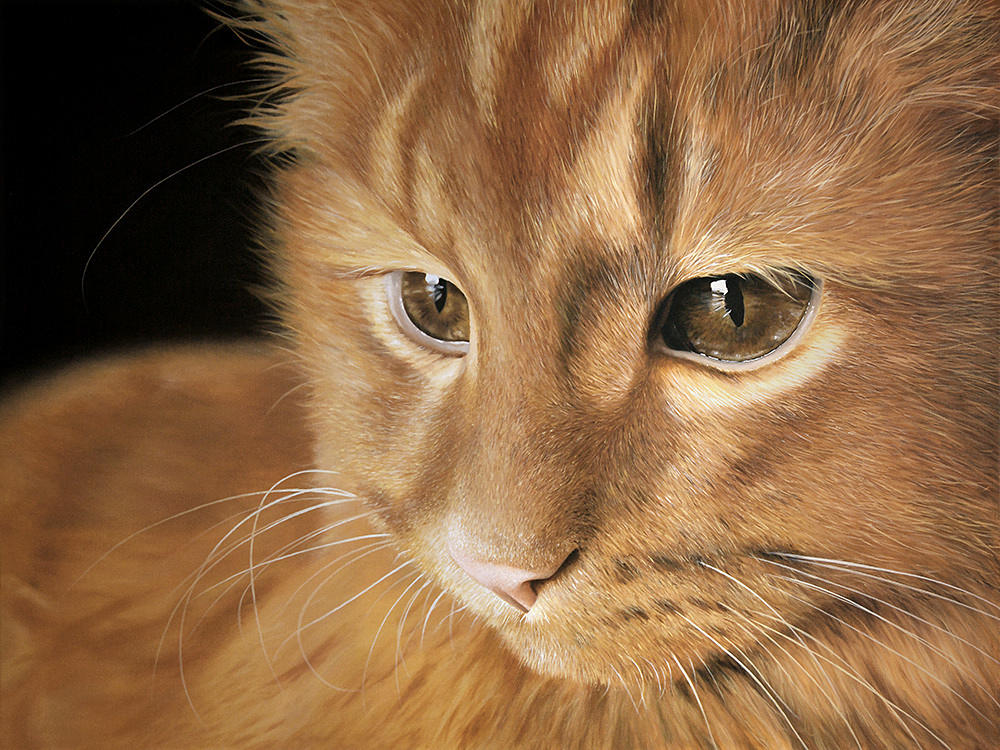 JOHANNES WESSMARK. Gicleetryck nr 6/50, "Predator", signerad J Wessmark.