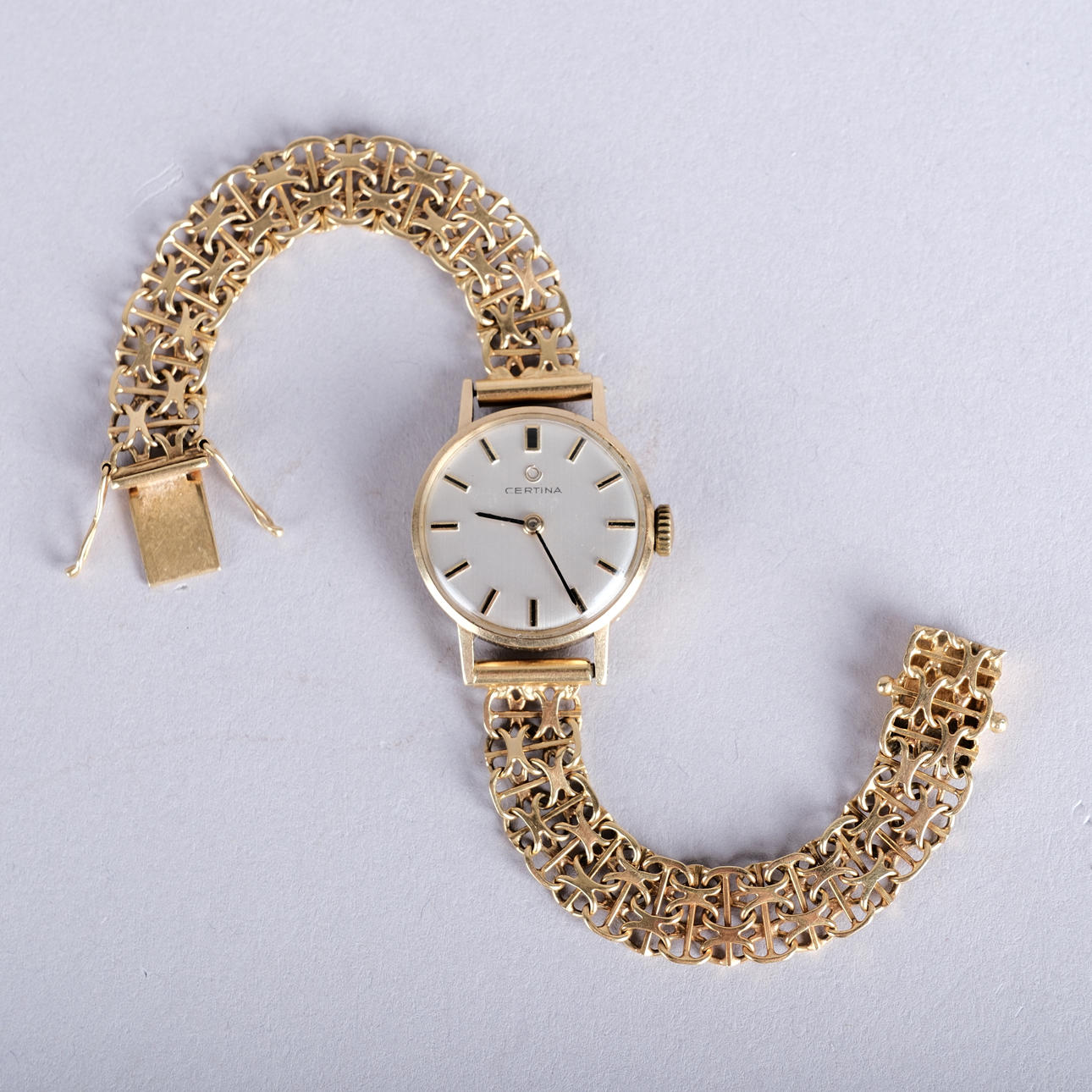 CERTINA, armbandsur, dam, 18k guld, 1970-tal.