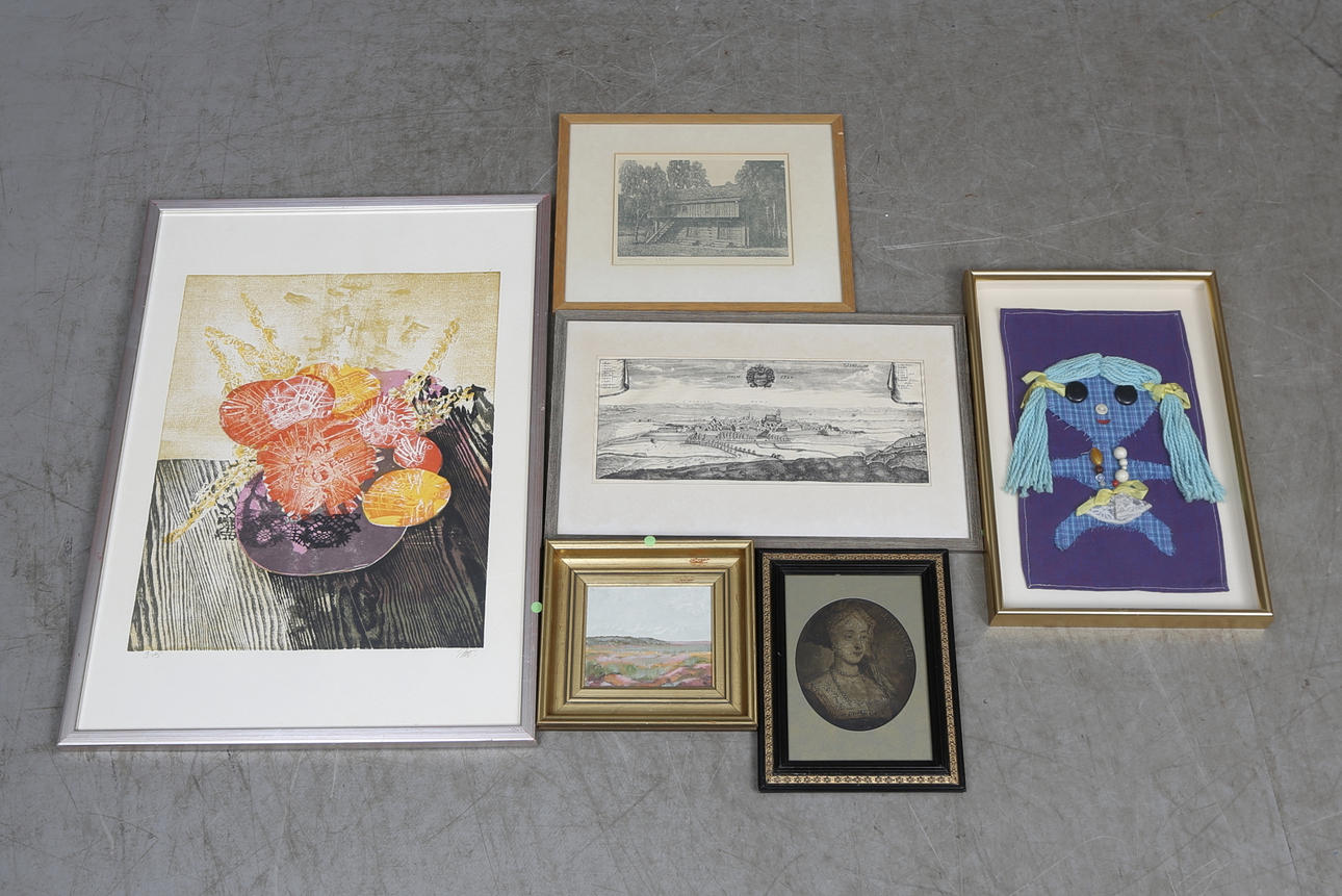 DIVERSE KONSTNÄRER. Olika tekniker.