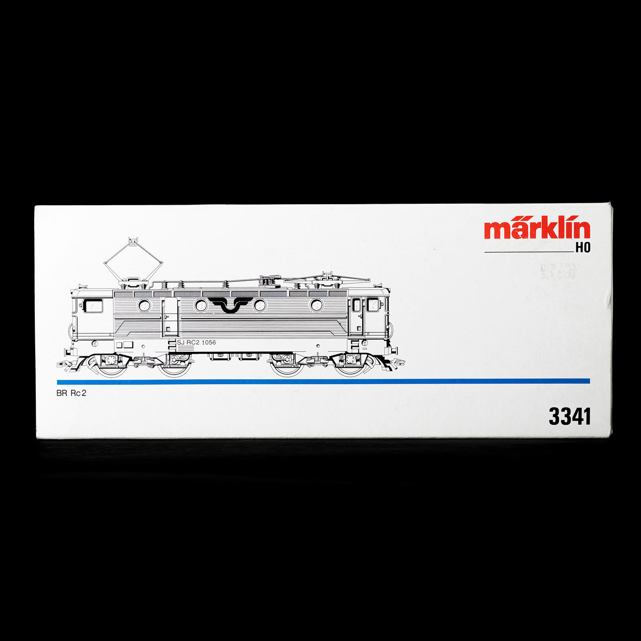 MÄRKLIN 3341 SJ RC2 1056, instructions, original packaging.