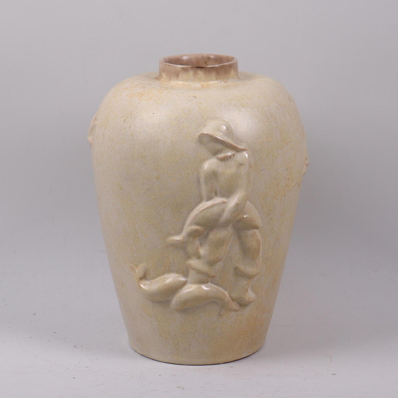 VASE, Upsala-Ekeby, probably Einar Luterkort, 1930s/40s.