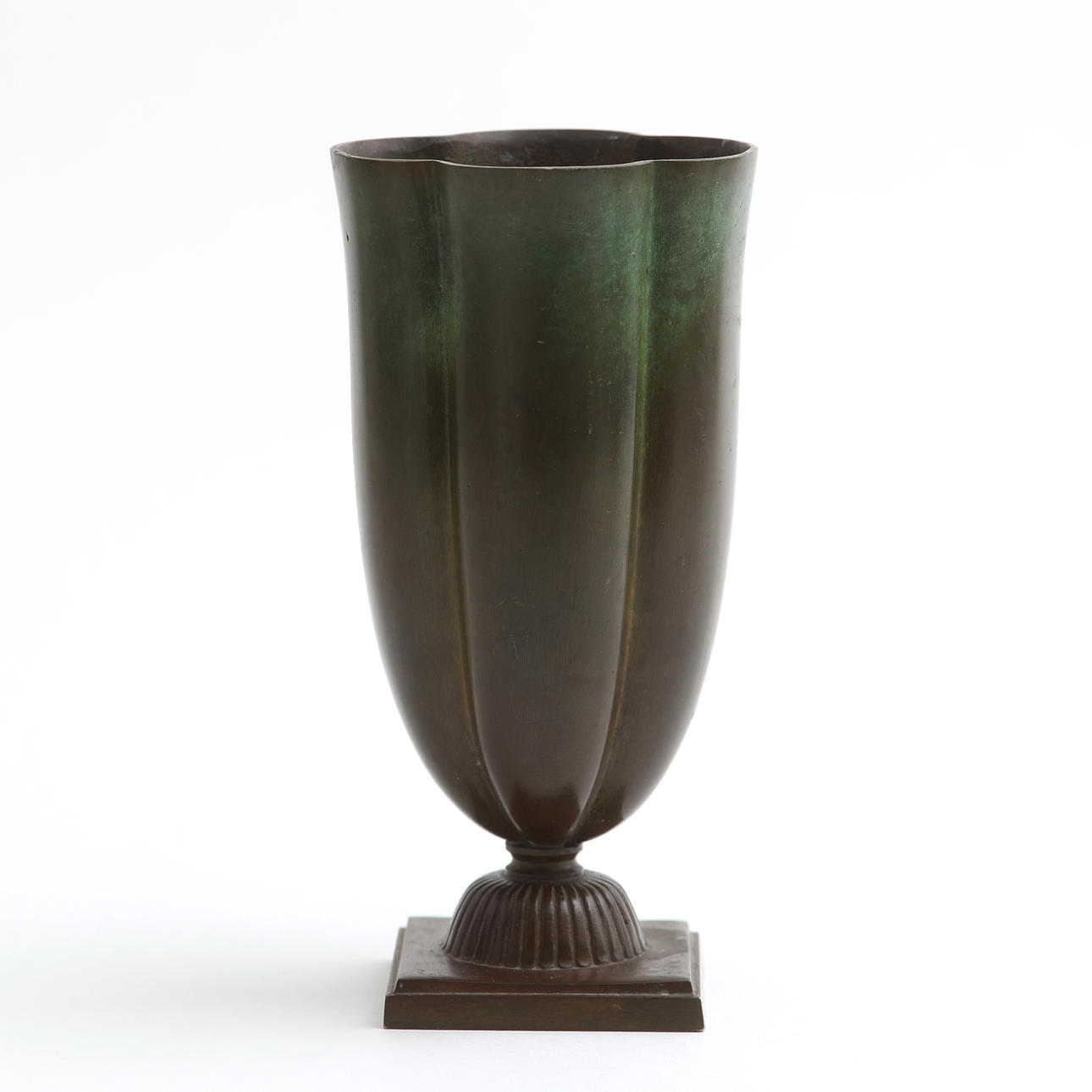 VASE, bronze, Art Deco, 1920s/30s.