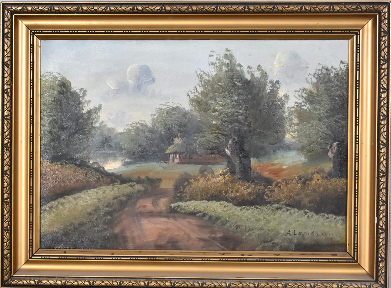 OIDENTIFIERAD KONSTNÄR. Oil on canvas.