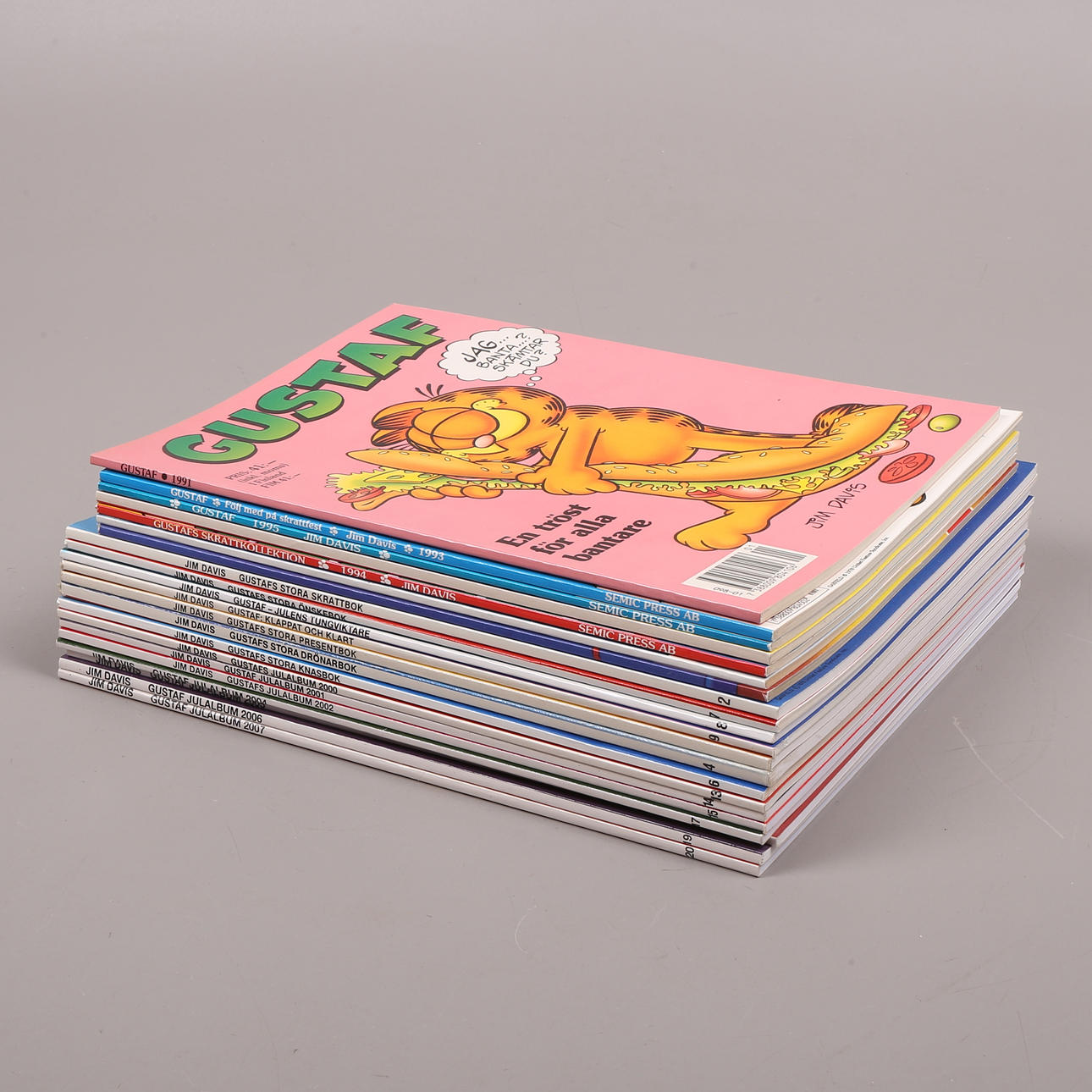 GUSTAF, 21 comic albums, 1990s/2000s.