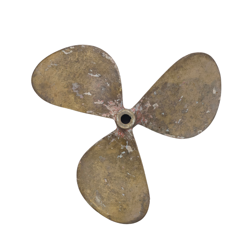 Bronze propeller.
