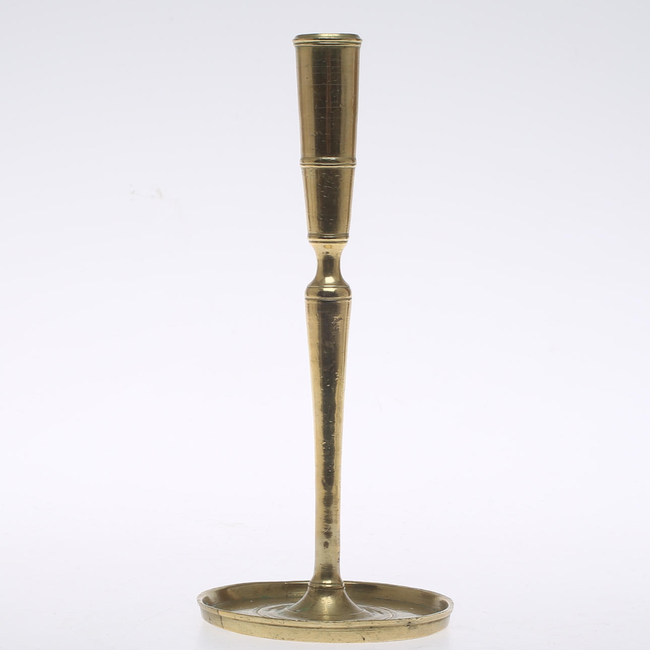 LJUSSTAKE, mässing, 1600-/1700-tal.
