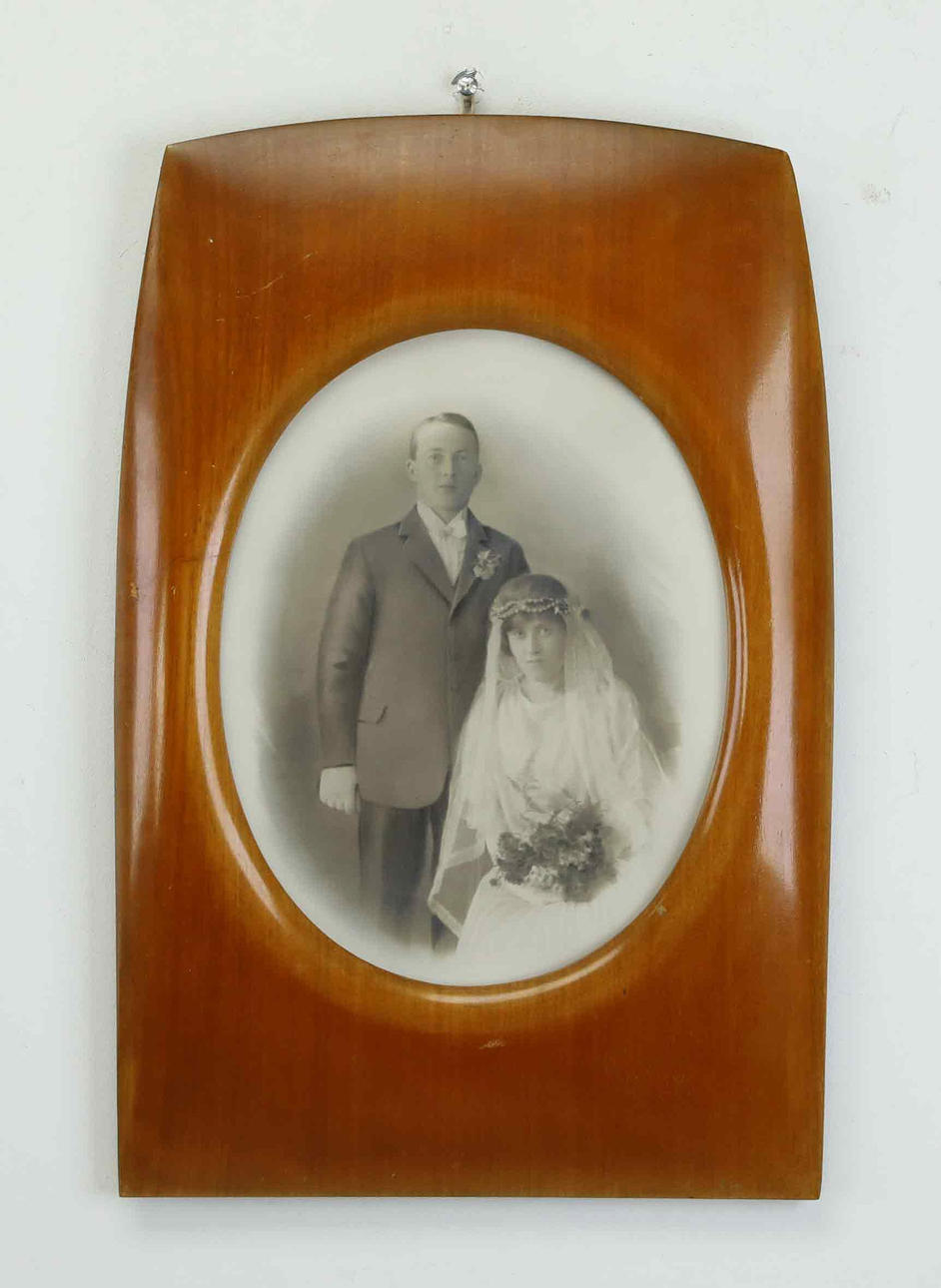 FRAME, oak, Art Nouveau, 1920s, large model.