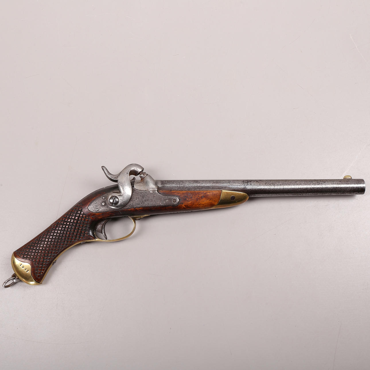 PERCUSSION PISTOL, navy, m/1850.