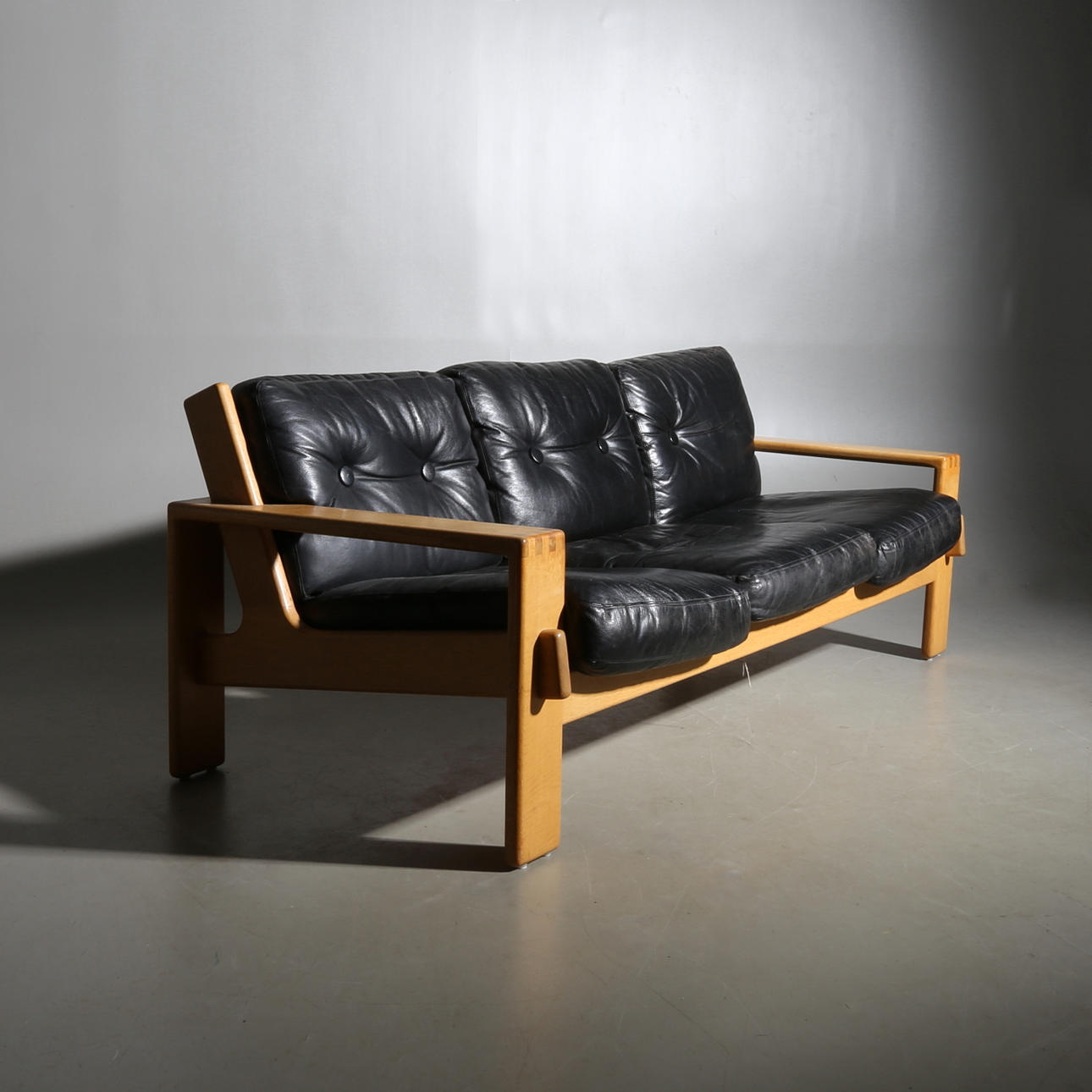 SOFFA, 3-sits, "Bonanza", Esko Pajamies, Asko, Finland, 1960-/1970-tal.