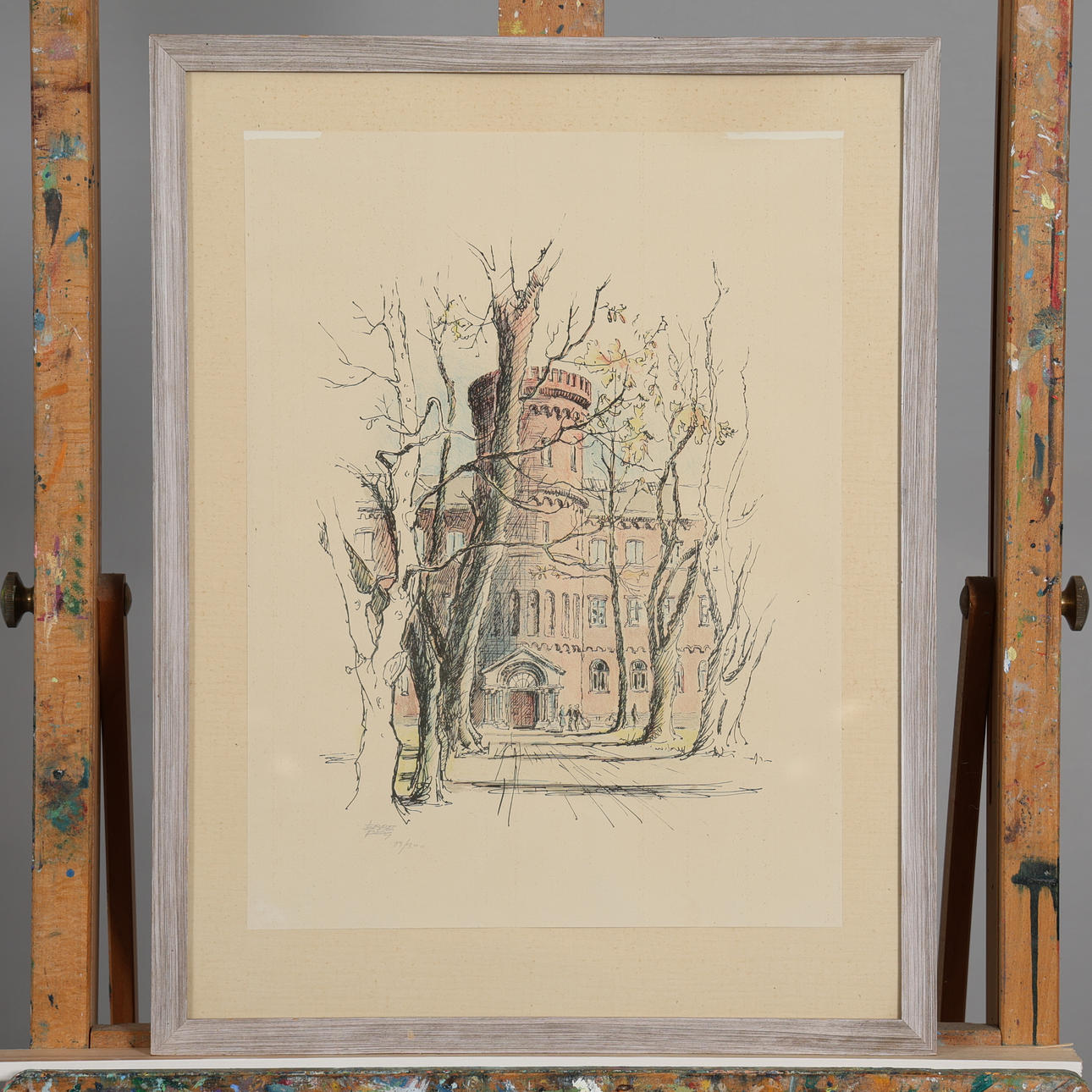 EBBE FOG. LITHOGRAPH, Signed and numbered.