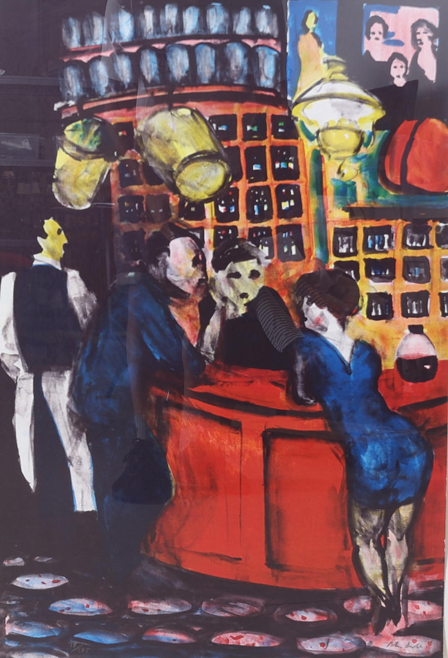 PETER DAHL. lithograph, signed & numbered 79/375.