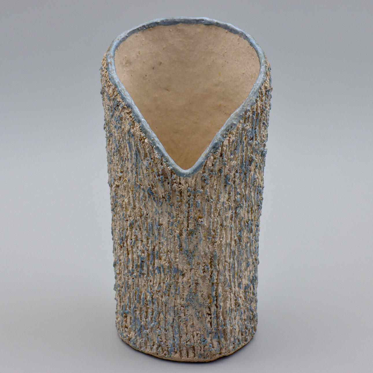 ANNETTE HOVERBY, CERAMIC VASE, KARLSKRONA, SIGNED, DATED 1994.